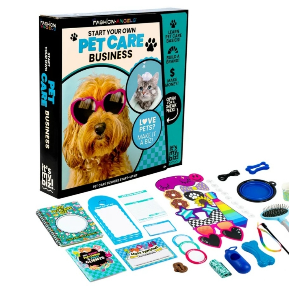 Fashion Angels It's My Biz Pet Care Business Kit